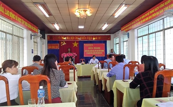 Hội nghị kiểm điểm, đánh giá, xếp loại chất lượng hàng năm đối với tổ chức đảng, đảng viên năm 2018