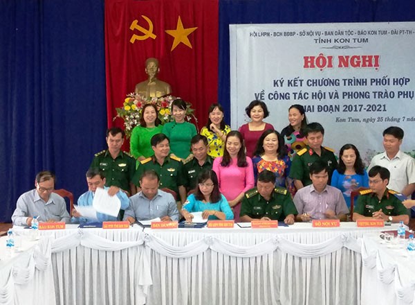 Triển khai công tác phối hợp vận động phụ nữ dân tộc thiểu số năm 2020